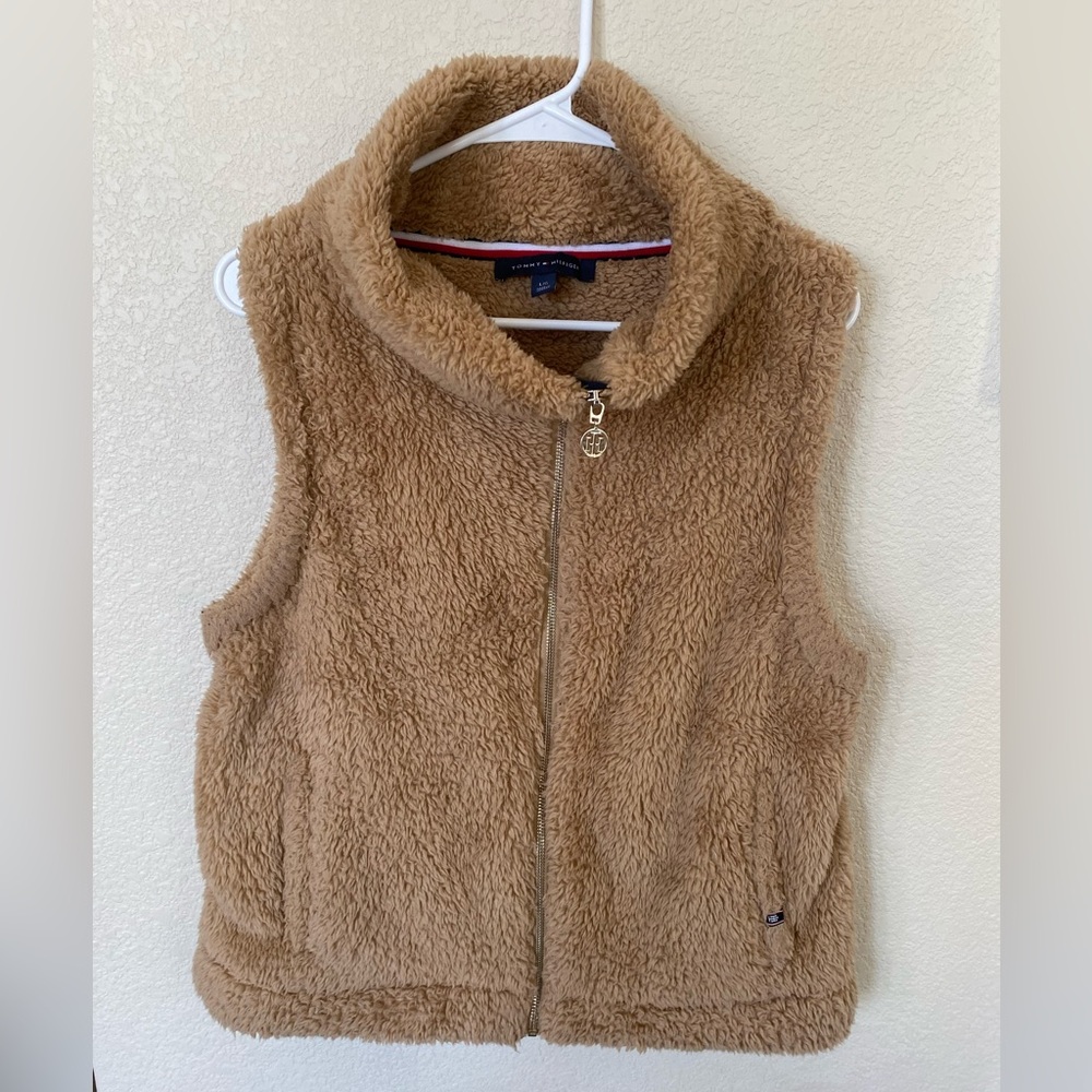 Tommy Hilfiger Faux Fur Vest - Size Large